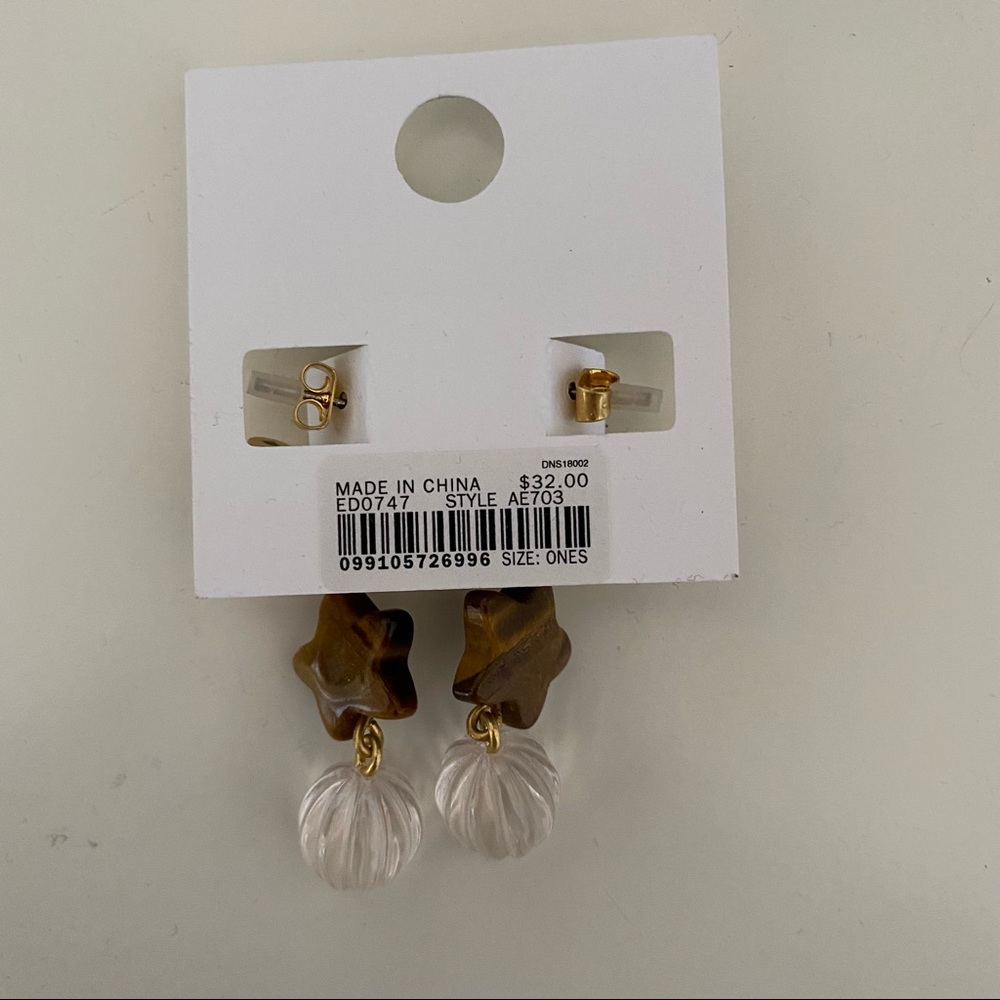 Star Stack Charm Hoop Earrings - image 7